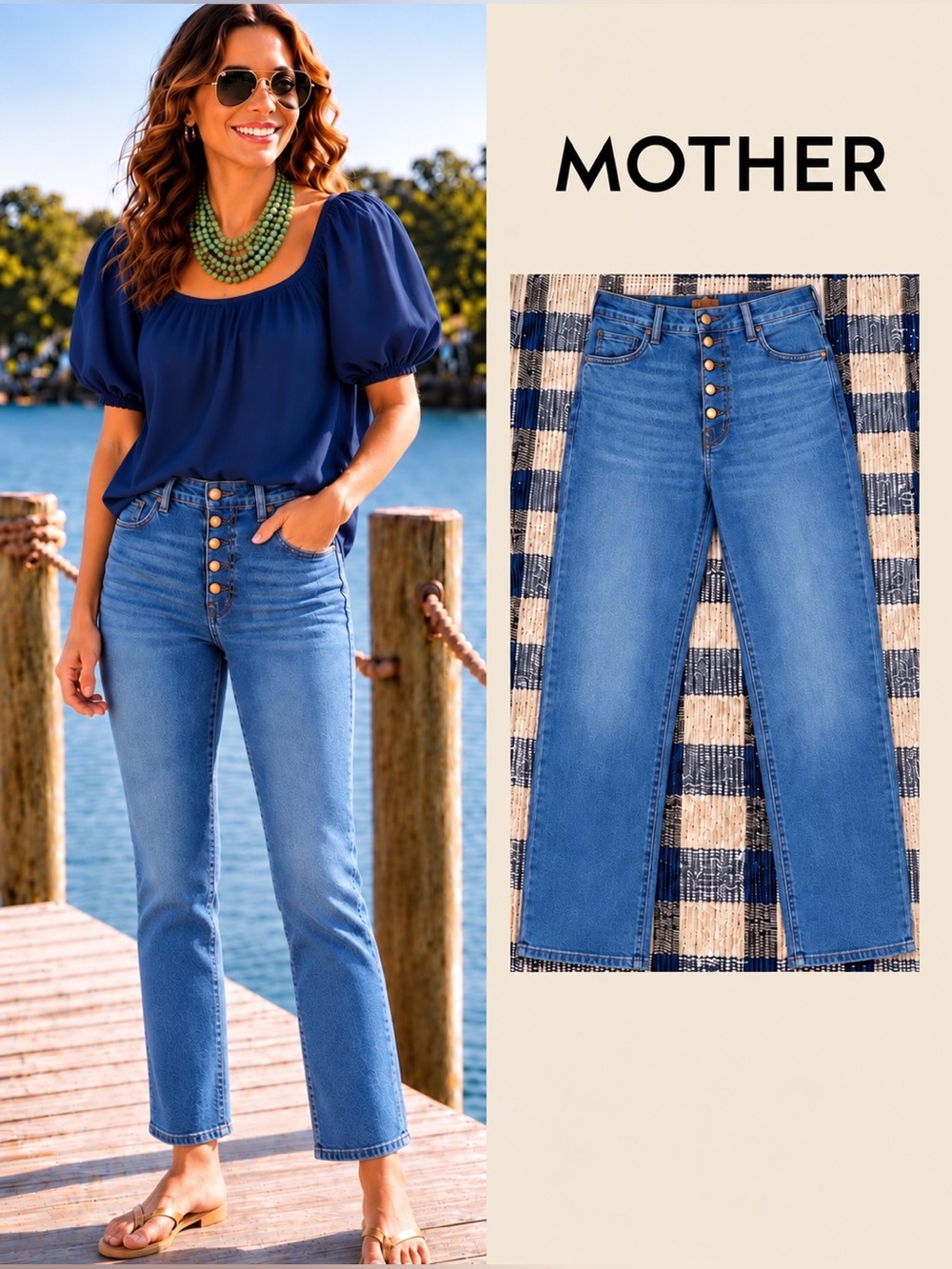MOTHER Pixie Hustler Ankle High-Rise Jeans